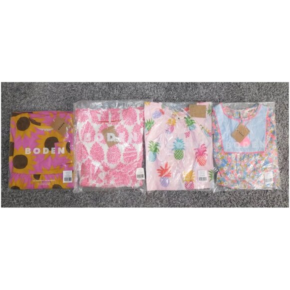 Boden Other - 4 x Boden Girls Kaftan & Dresses NEW Size 5-6Y Sunflower Geo, Floret Paisley